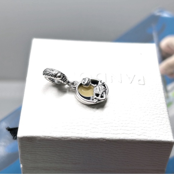 PANDORA Disney Nightmare Before Christmas Double Dangle Charm w/box - Picture 7 of 7